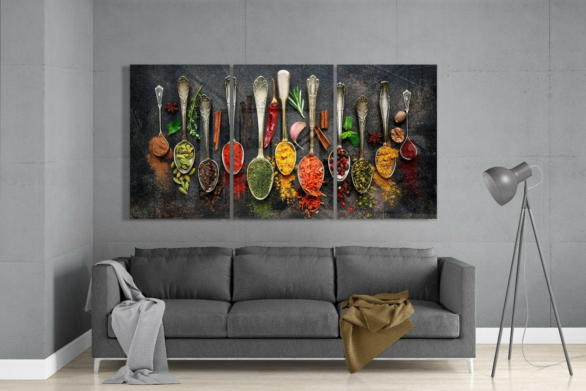 Spices Glass Art
