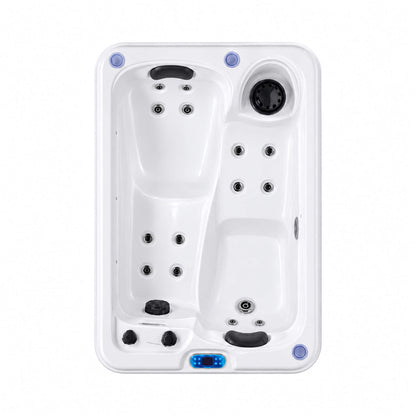 Aeris 2-Person Outdoor Hot Tub With 15 Hydro Jets And LED Lights (SAK15849)