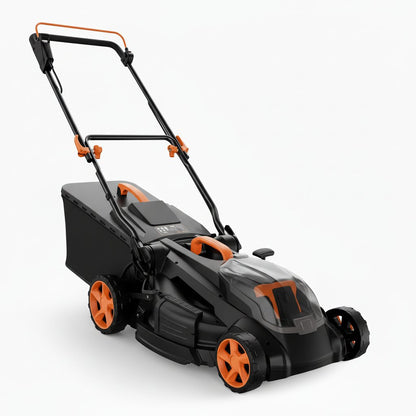 40V 19" Cordless Lawn Mower, Brushless Push Lawn Mower